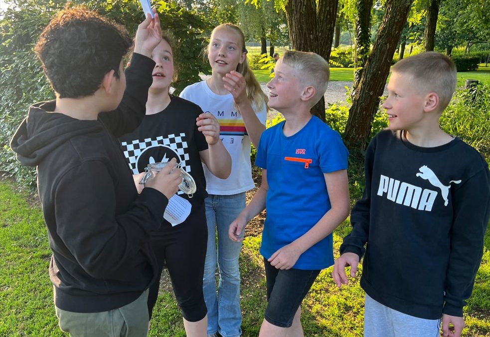Schoolverlaterskamp leerlingen BS de Veldhof