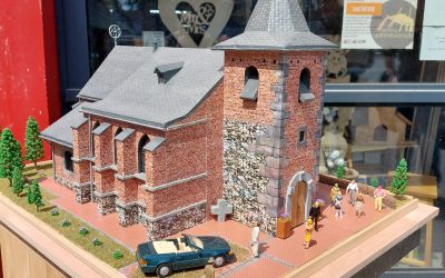 Huub Jacobs maakte prachtige replica van het ‘kirksjke’