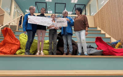 Scholieren lopen € 6.600 bij elkaar voor “Wensulance”