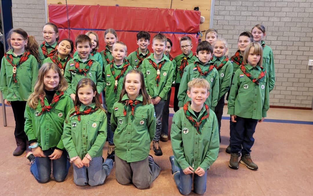 21 Welpen Scouting Eygelshoven geïnstalleerd